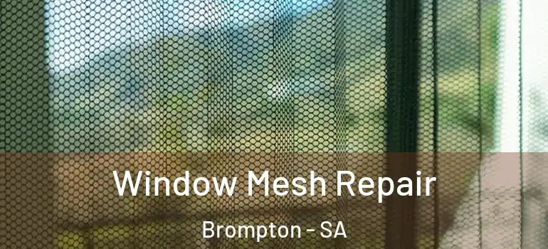 Window Mesh Repair Brompton - SA