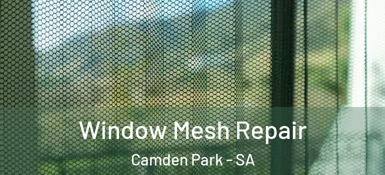Window Mesh Repair Camden Park - SA