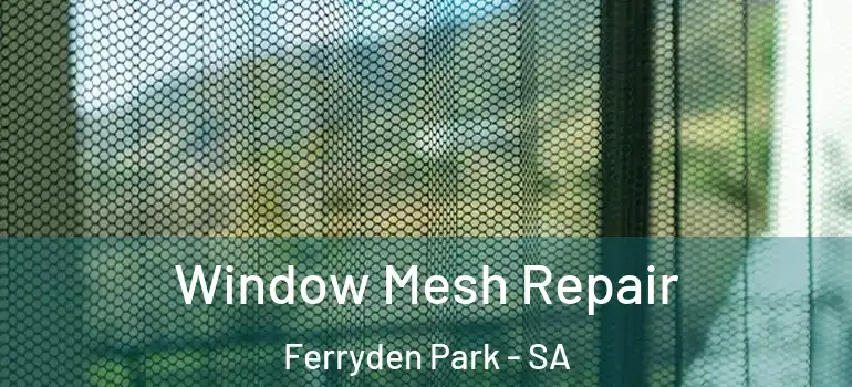 Window Mesh Repair Ferryden Park - SA