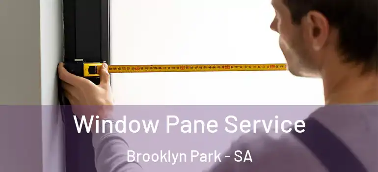  Window Pane Service Brooklyn Park - SA