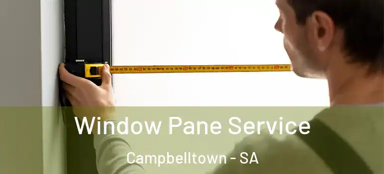 Window Pane Service Campbelltown - SA