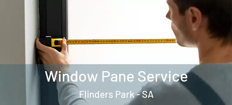 Window Pane Service Flinders Park - SA