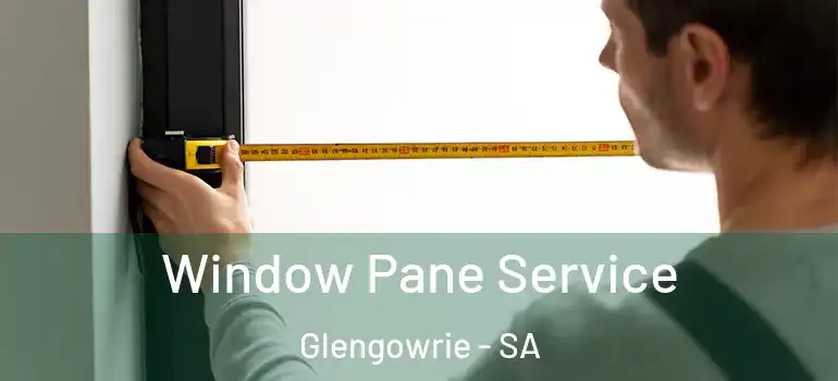  Window Pane Service Glengowrie - SA