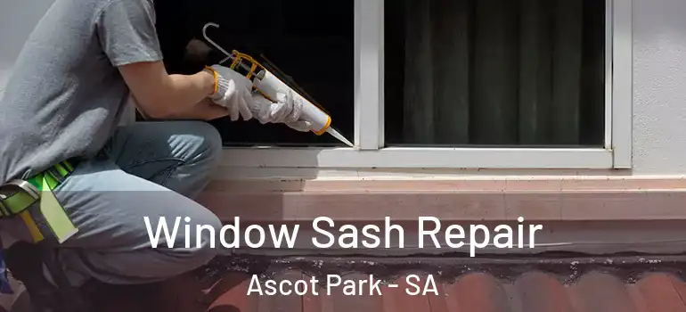Window Sash Repair Ascot Park - SA