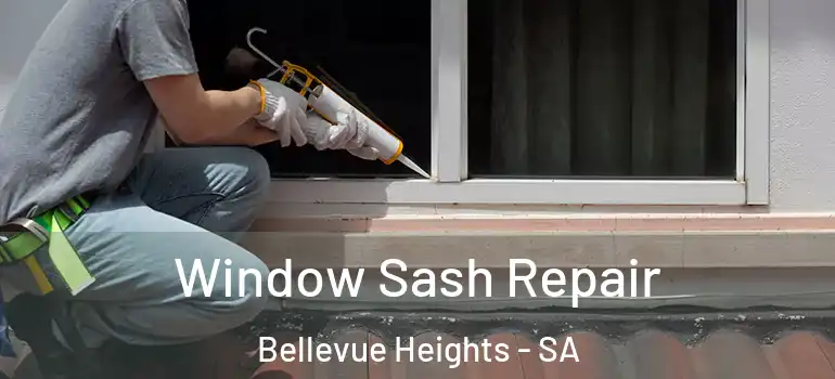 Window Sash Repair Bellevue Heights - SA