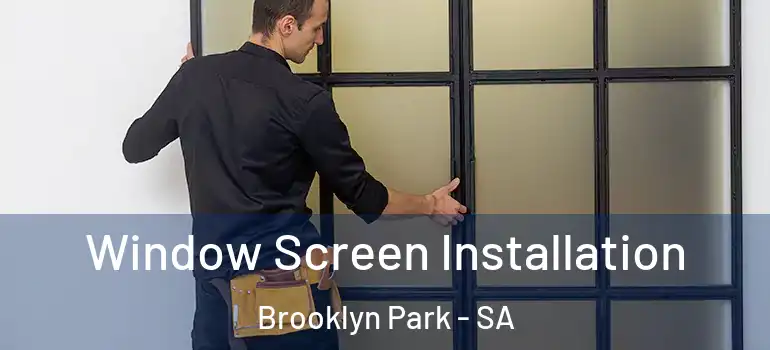Window Screen Installation Brooklyn Park - SA