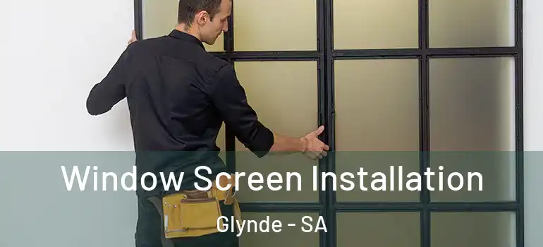 Window Screen Installation Glynde - SA