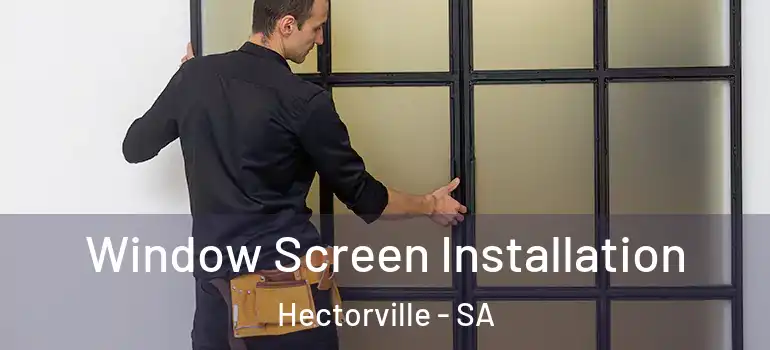 Window Screen Installation Hectorville - SA