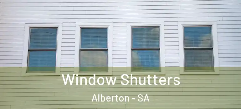 Window Shutters Alberton - SA