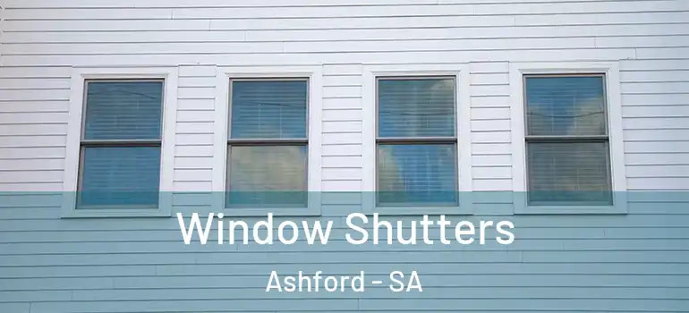 Window Shutters Ashford - SA