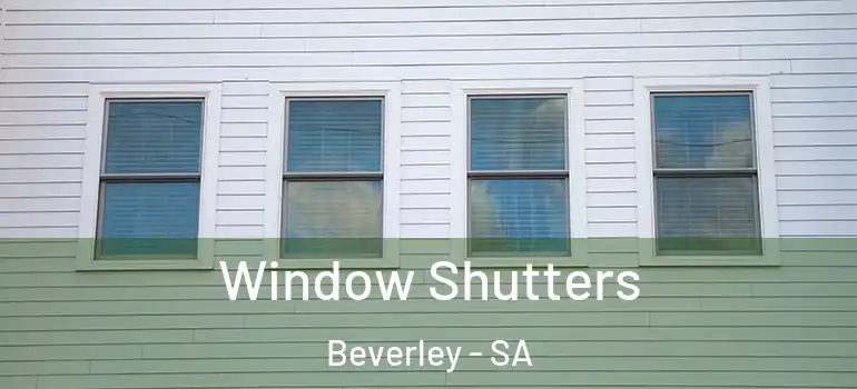 Window Shutters Beverley - SA
