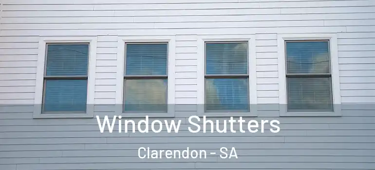Window Shutters Clarendon - SA