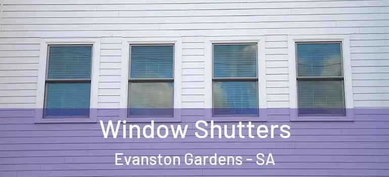 Window Shutters Evanston Gardens - SA