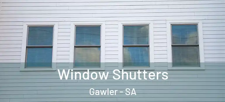 Window Shutters Gawler - SA