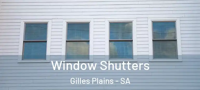Window Shutters Gilles Plains - SA