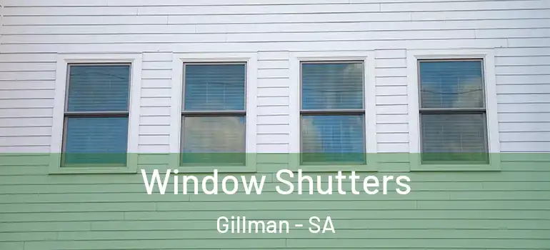Window Shutters Gillman - SA