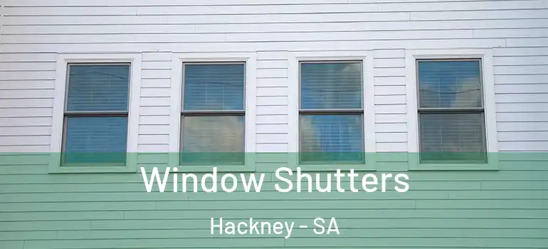 Window Shutters Hackney - SA