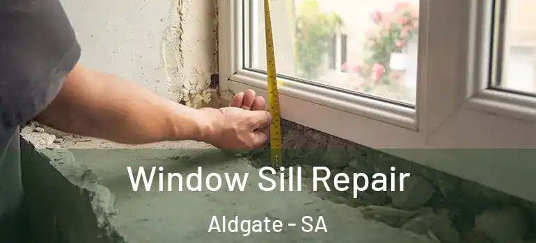 Window Sill Repair Aldgate - SA