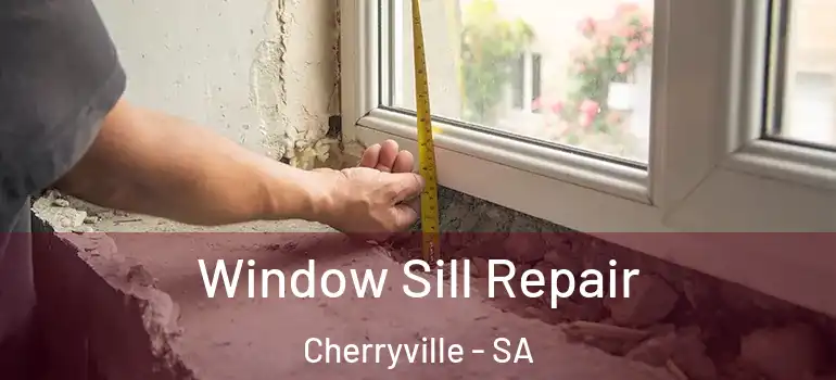 Window Sill Repair Cherryville - SA