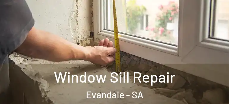 Window Sill Repair Evandale - SA