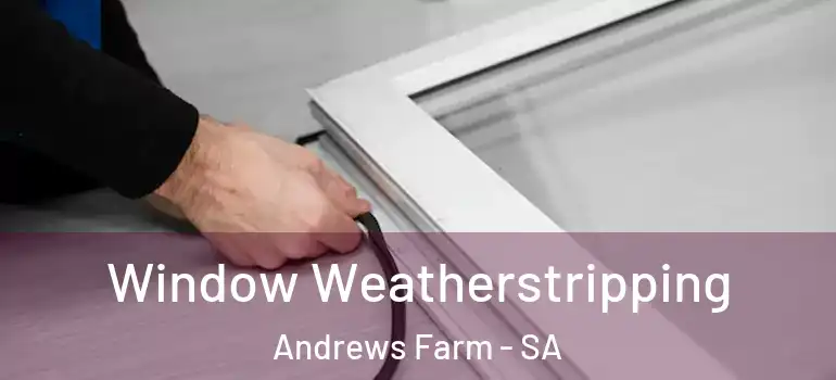  Window Weatherstripping Andrews Farm - SA