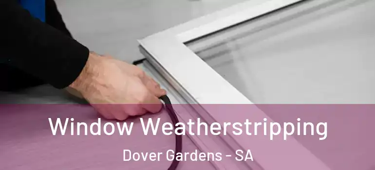 Window Weatherstripping Dover Gardens - SA