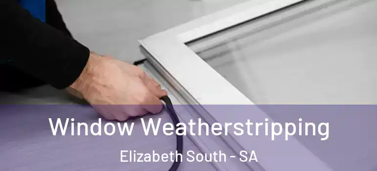 Window Weatherstripping Elizabeth South - SA