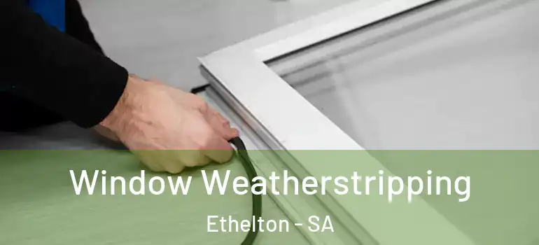 Window Weatherstripping Ethelton - SA