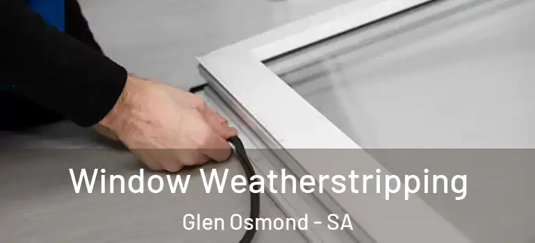 Window Weatherstripping Glen Osmond - SA