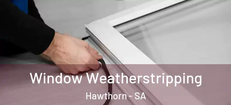  Window Weatherstripping Hawthorn - SA
