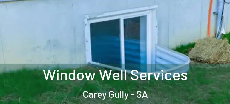 Window Well Services Carey Gully - SA