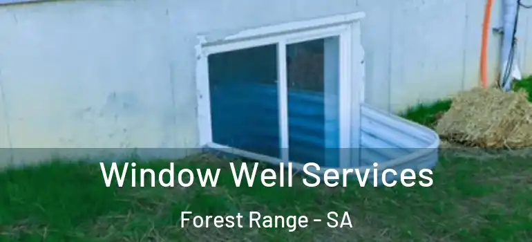 Window Well Services Forest Range - SA