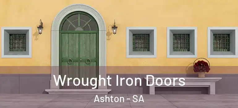 Wrought Iron Doors Ashton - SA