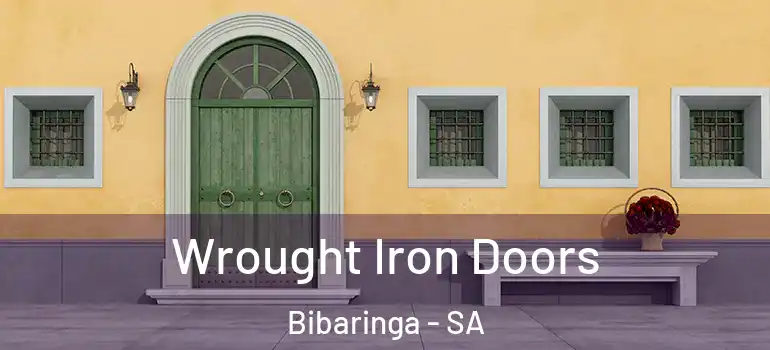 Wrought Iron Doors Bibaringa - SA