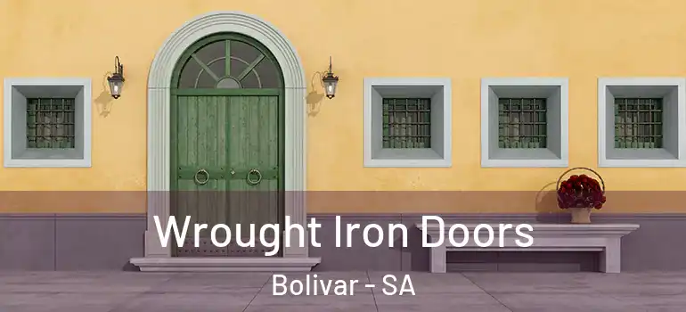 Wrought Iron Doors Bolivar - SA