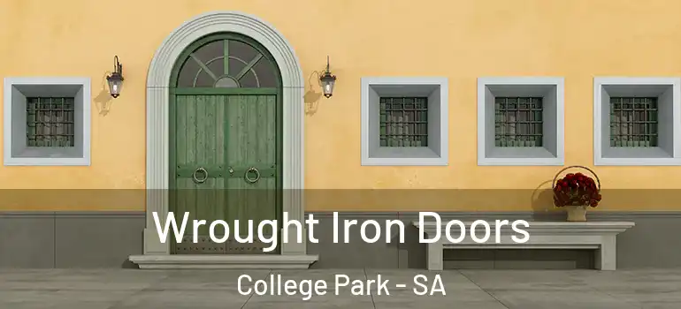 Wrought Iron Doors College Park - SA