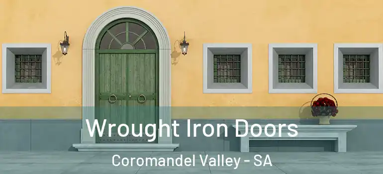 Wrought Iron Doors Coromandel Valley - SA