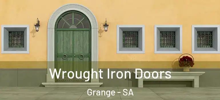 Wrought Iron Doors Grange - SA